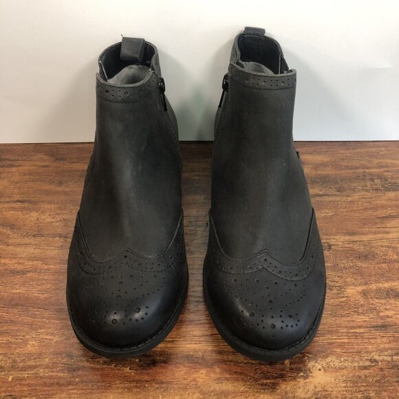 Vionic Womens Size 6.5 Black Leather Chelsea Ankle‎ Boots Comfort Classic - Picture 10 of 10